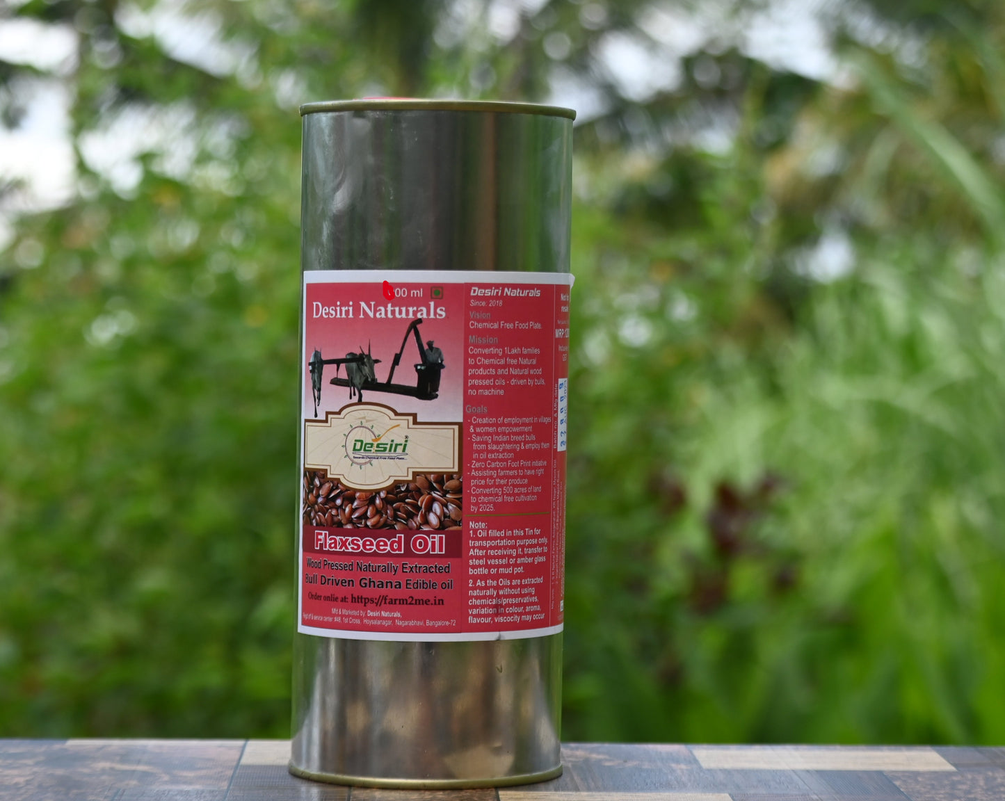 FLAXSEED OIL - 200 ml