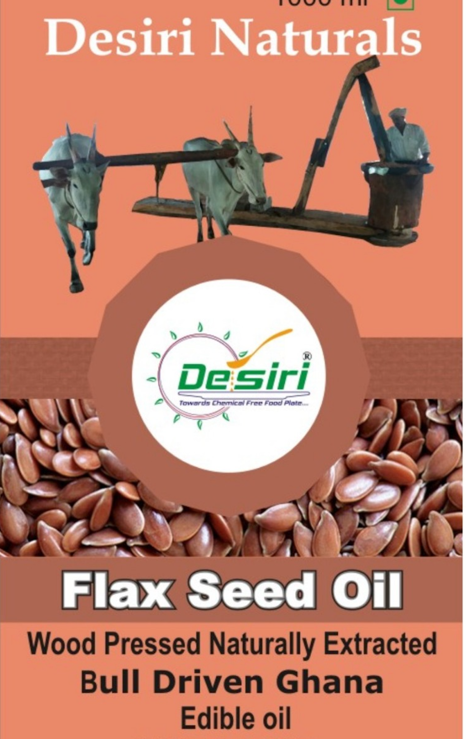 FLAXSEED OIL - 200 ml