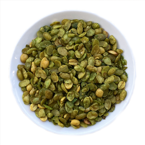 Peeled Bean fries (Surti Papdi Lilva)