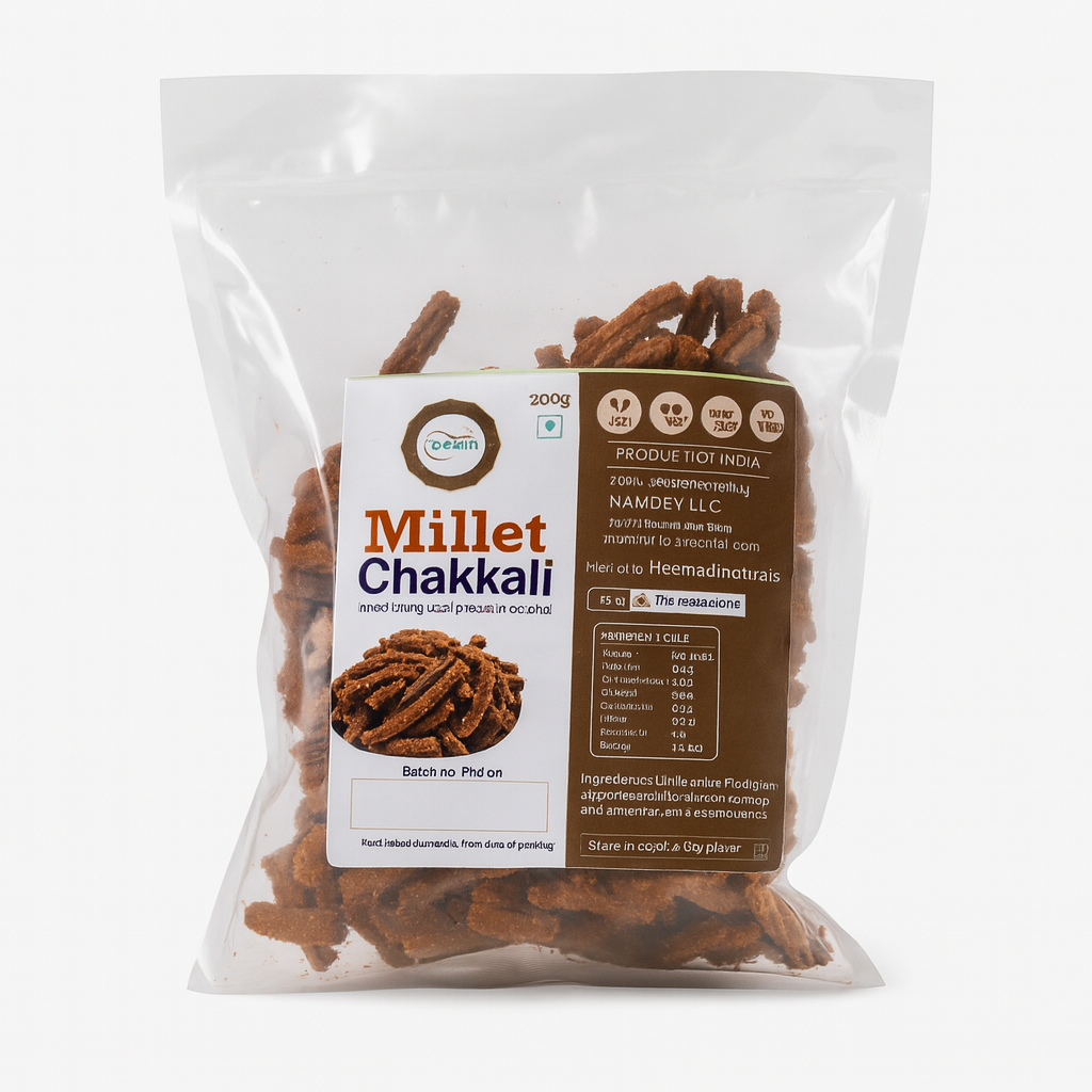 Millet Chakkali (fried in Cold Pressed oil)