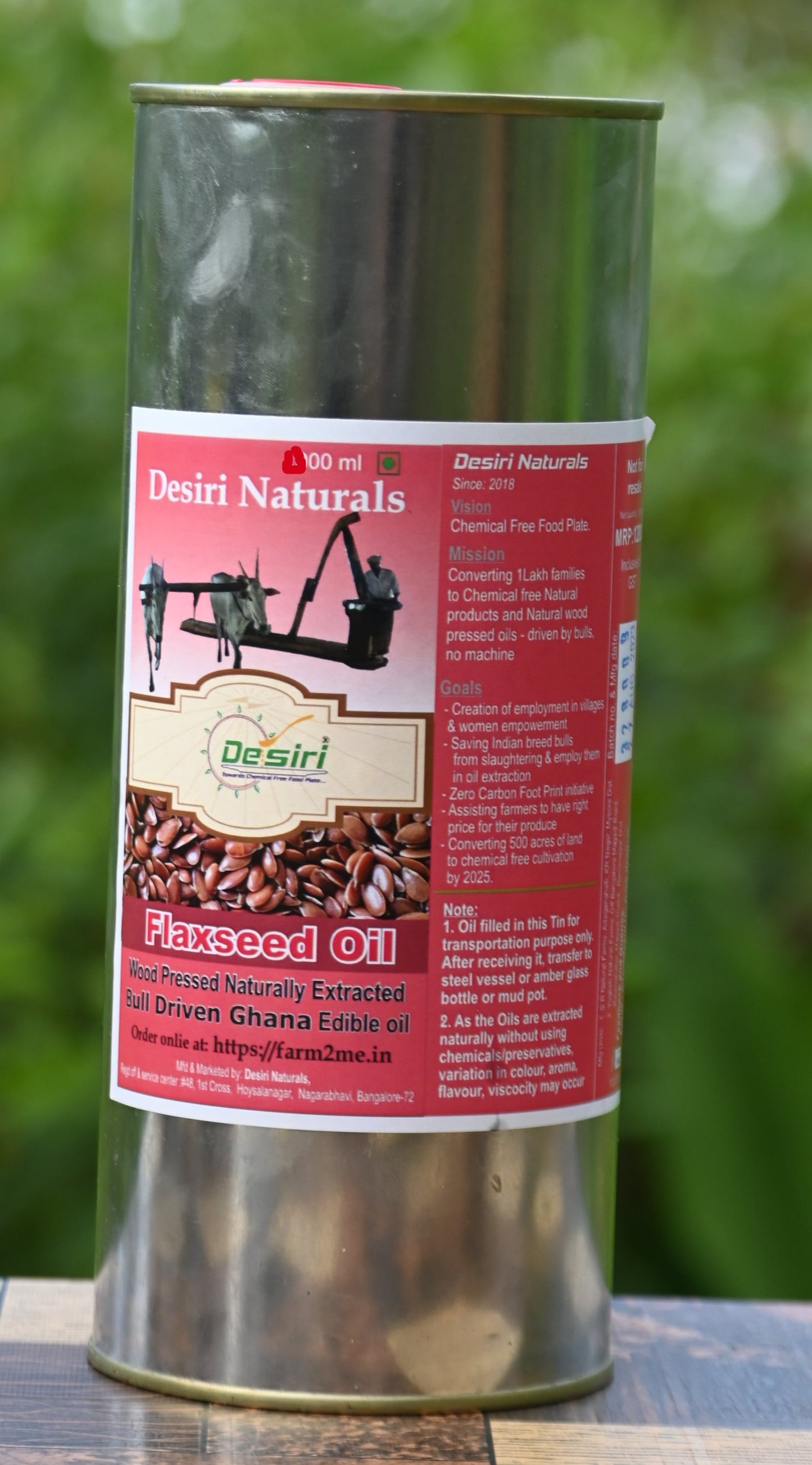 FLAXSEED OIL