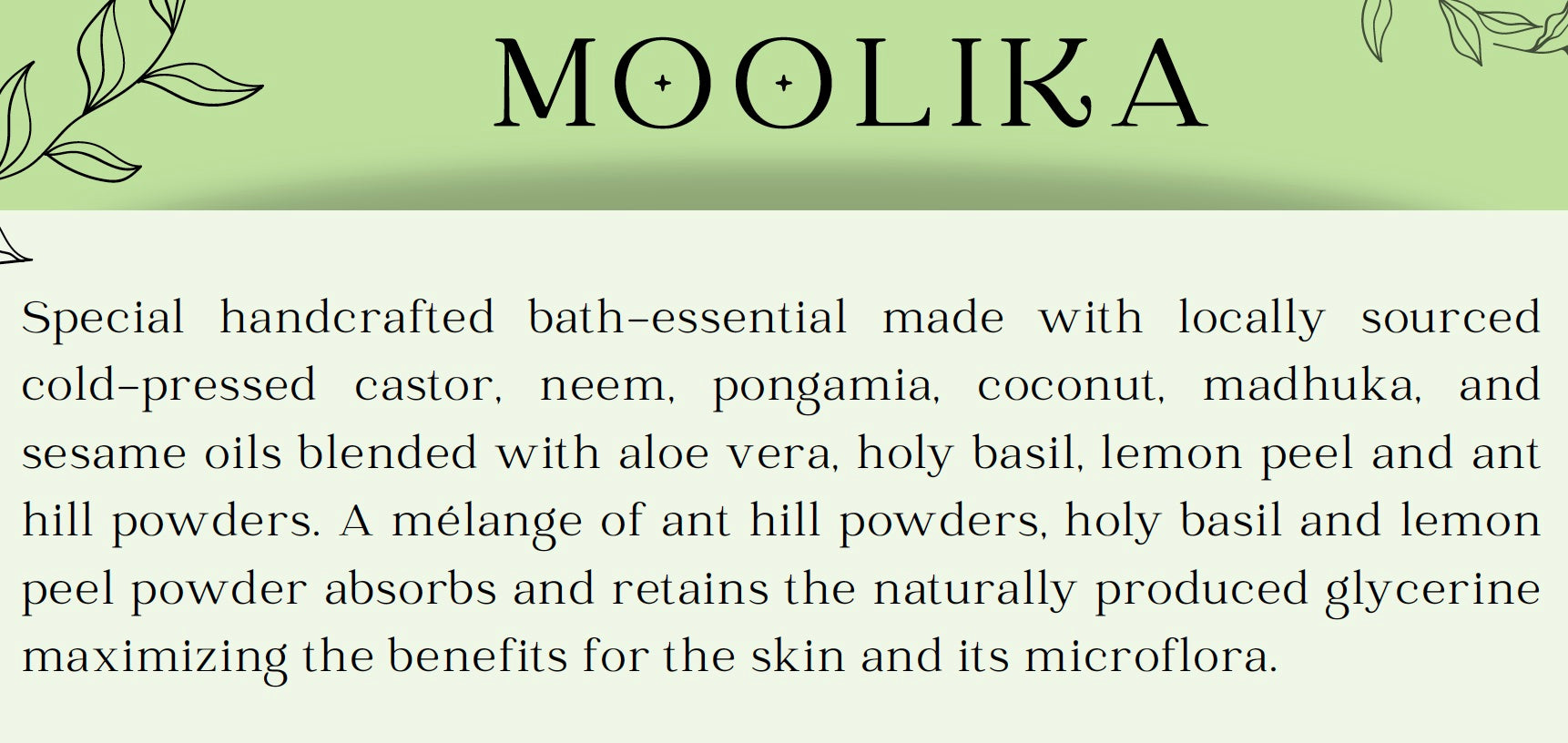 Bath soap scrub - Moolika