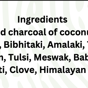 Premium Krishna Shuchi / Activated Charcoal Tooth Powder